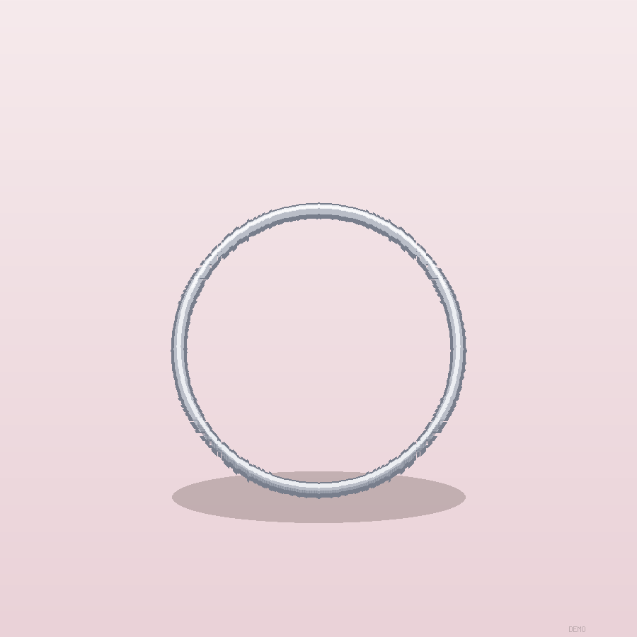 Bague Alliance Pavée Or blanc