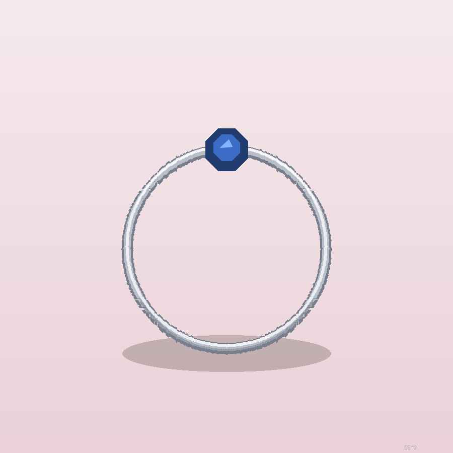 Bague Fleur Ajustable Argent