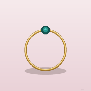 Bague Solitaire Lumière