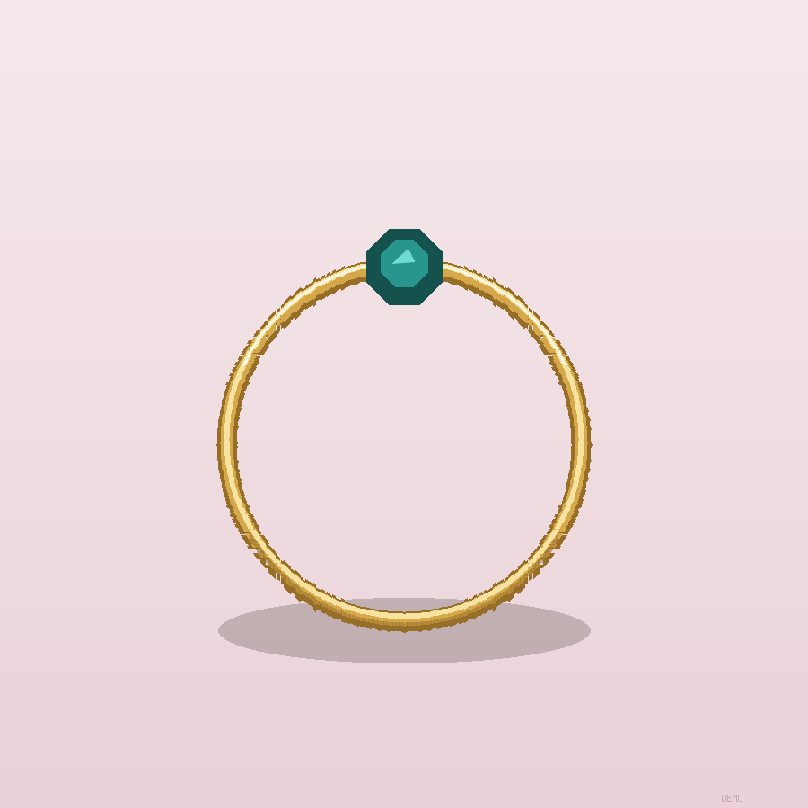 Bague Solitaire Lumière