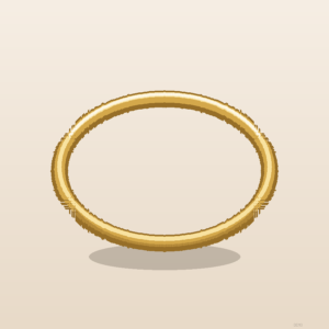 Bracelet Manchette Soleil Or jaune