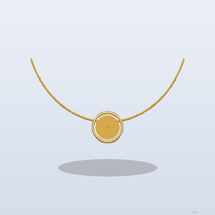 Collier Prénom Personnalisé Or jaune